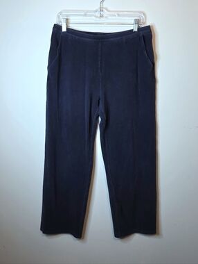 L.L. Bean Blue Women's Perfect Fit Knit Cords Corduroy Pants Gorpcore Size Large